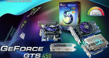 Sparkle GeForce GTS 450